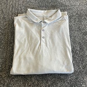 lululemon athletica Gray Casual Button Down Shirt